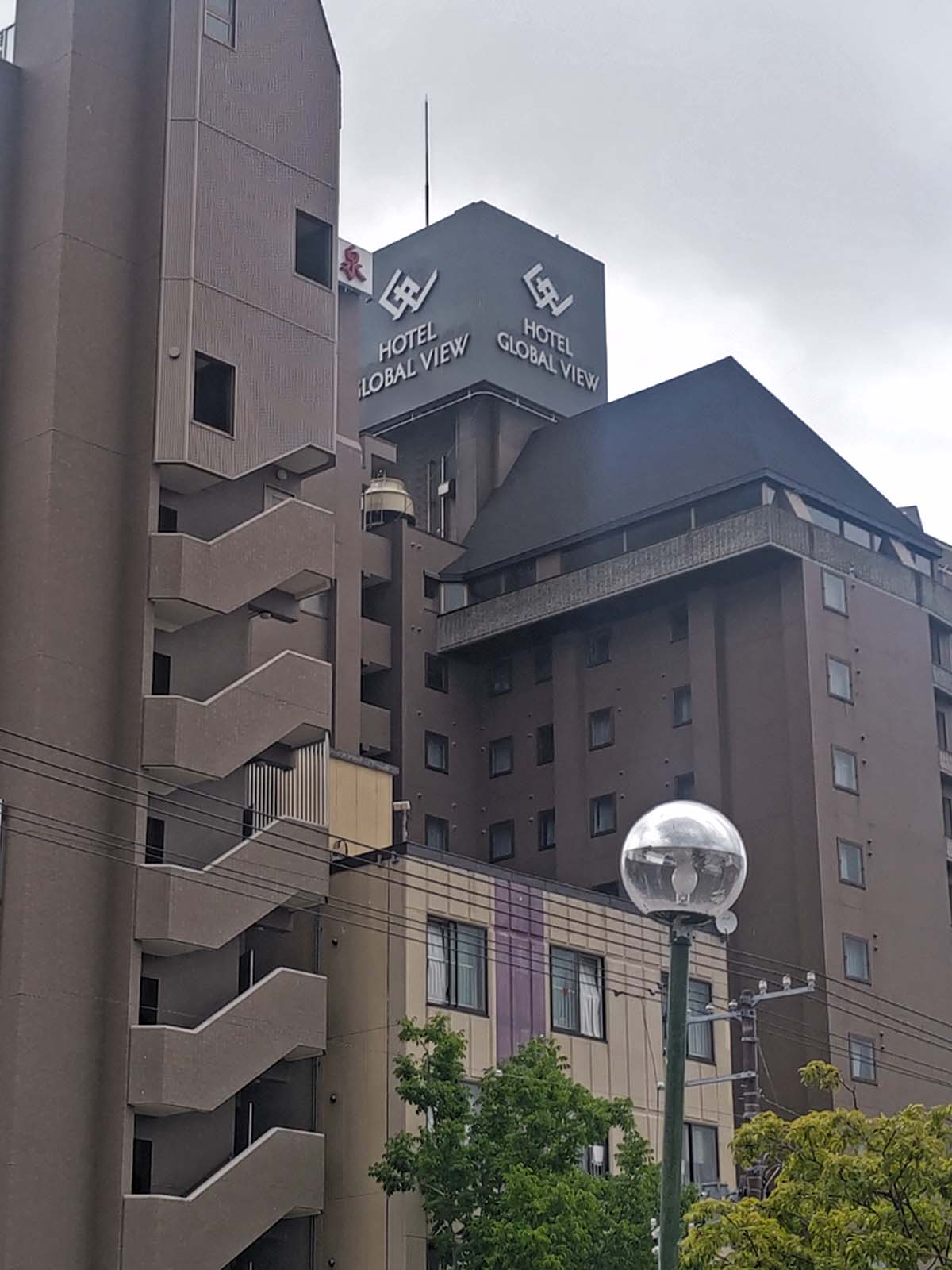 釧路ホテル屋上看板